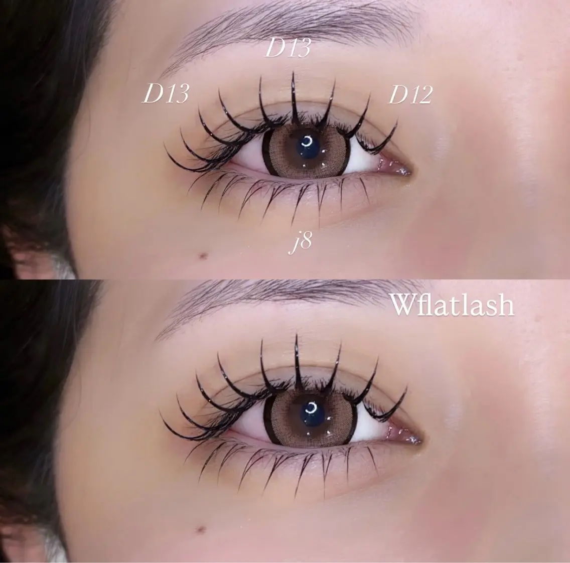マツエク・マツパ マツエク prize iris ASUKAのマツエク・マツパデザイン