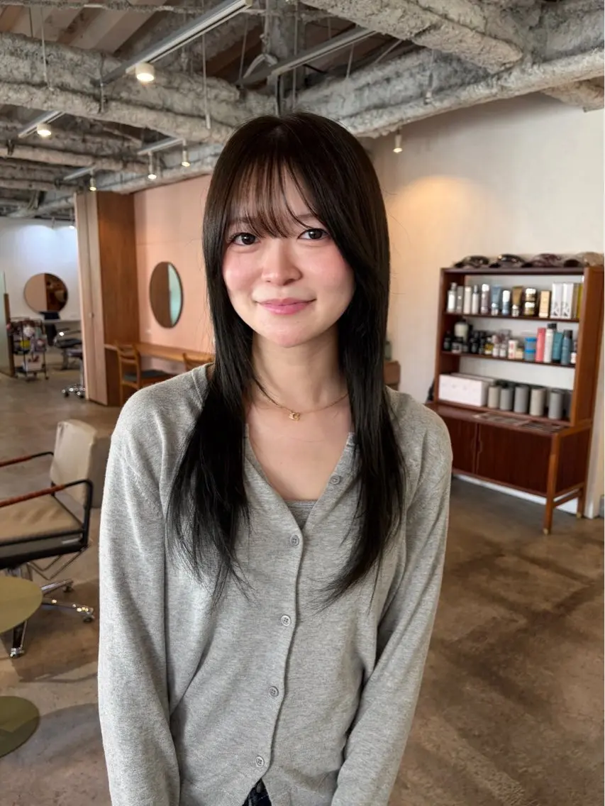 ロング カラー coco 🧬のヘアスタイル