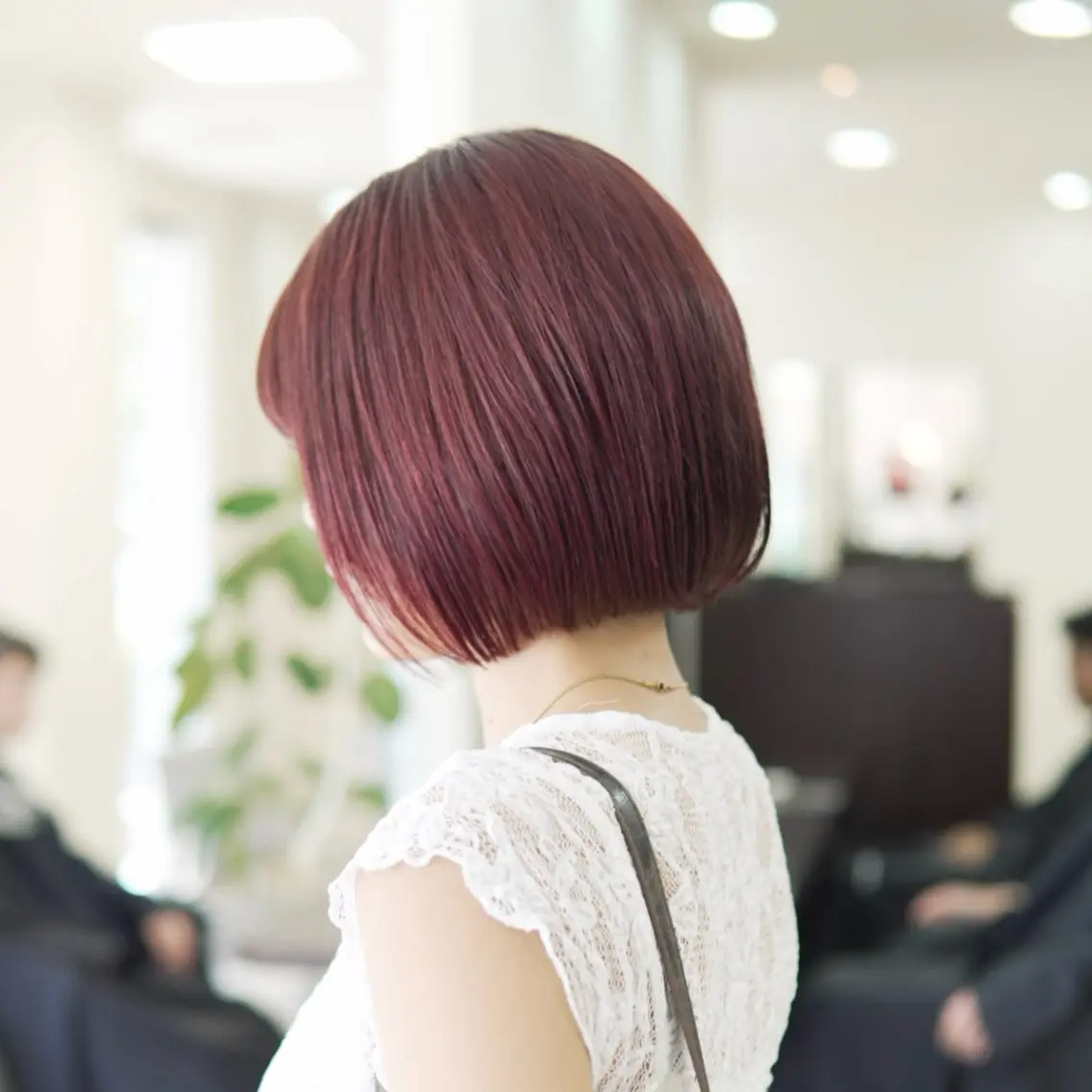ミディアム TIDEHAIR JUNYAのヘアスタイル