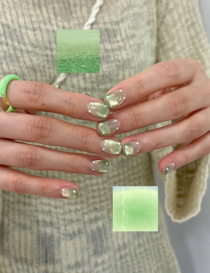 ミディアム ハンドネイル Atelier nail salonのネイルデザイン