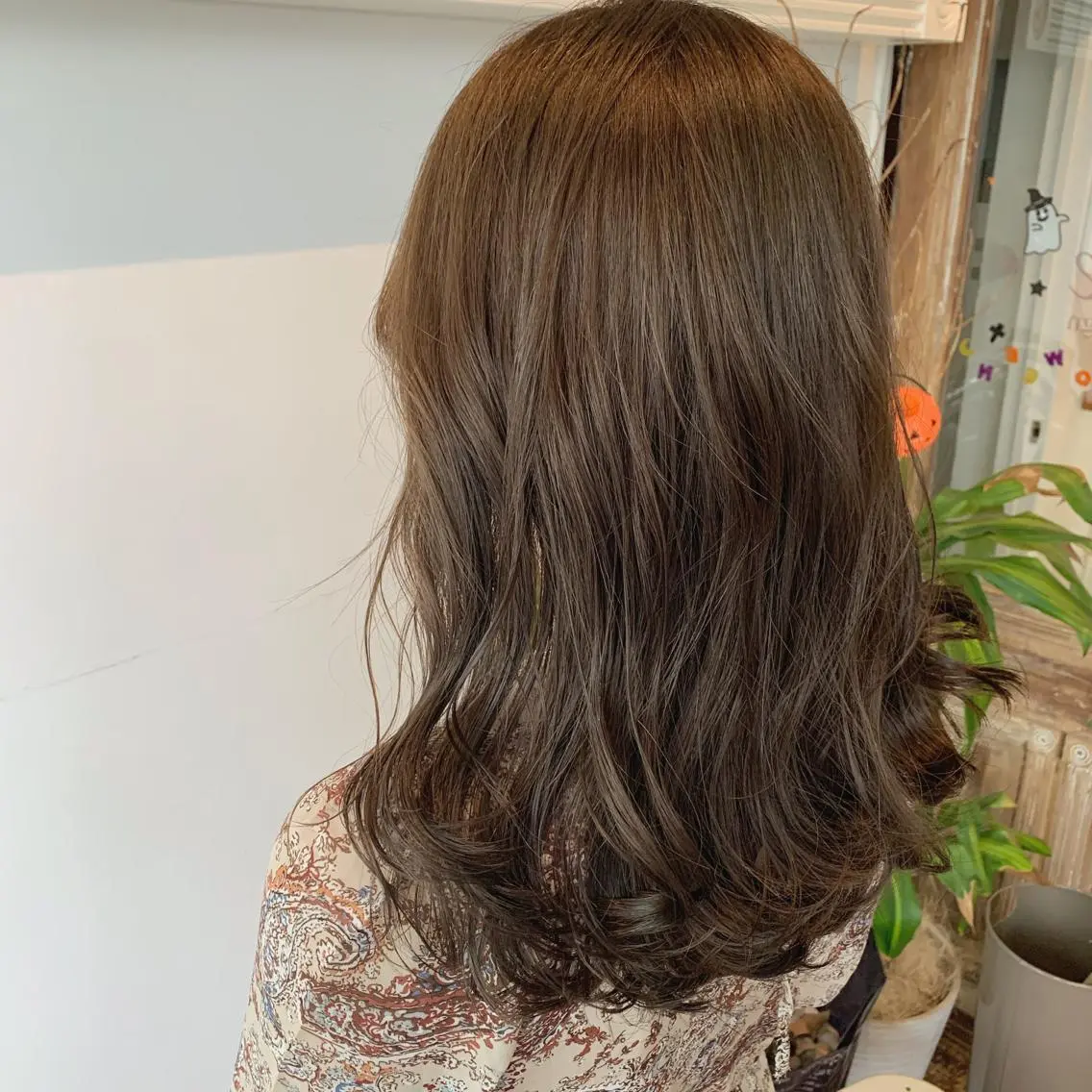 ロング カラー ヘアアレンジ ベージュカラー ココアベージュ カット ヘアカラー トリートメント 山崎 澪 レイヤーカット/大宮のヘアスタイル