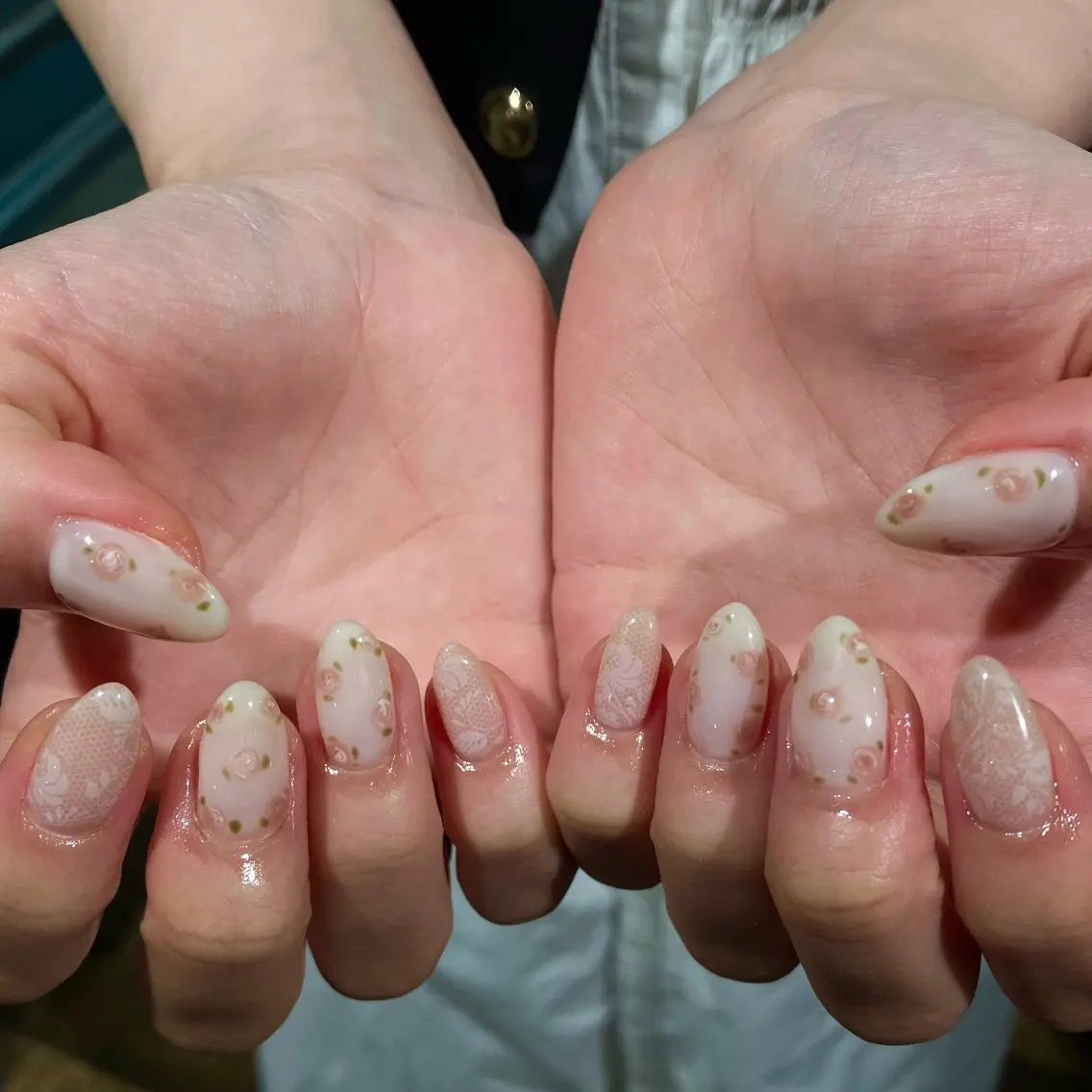 ネイル レース ハンドネイル Taketsugu Manaのネイルデザイン