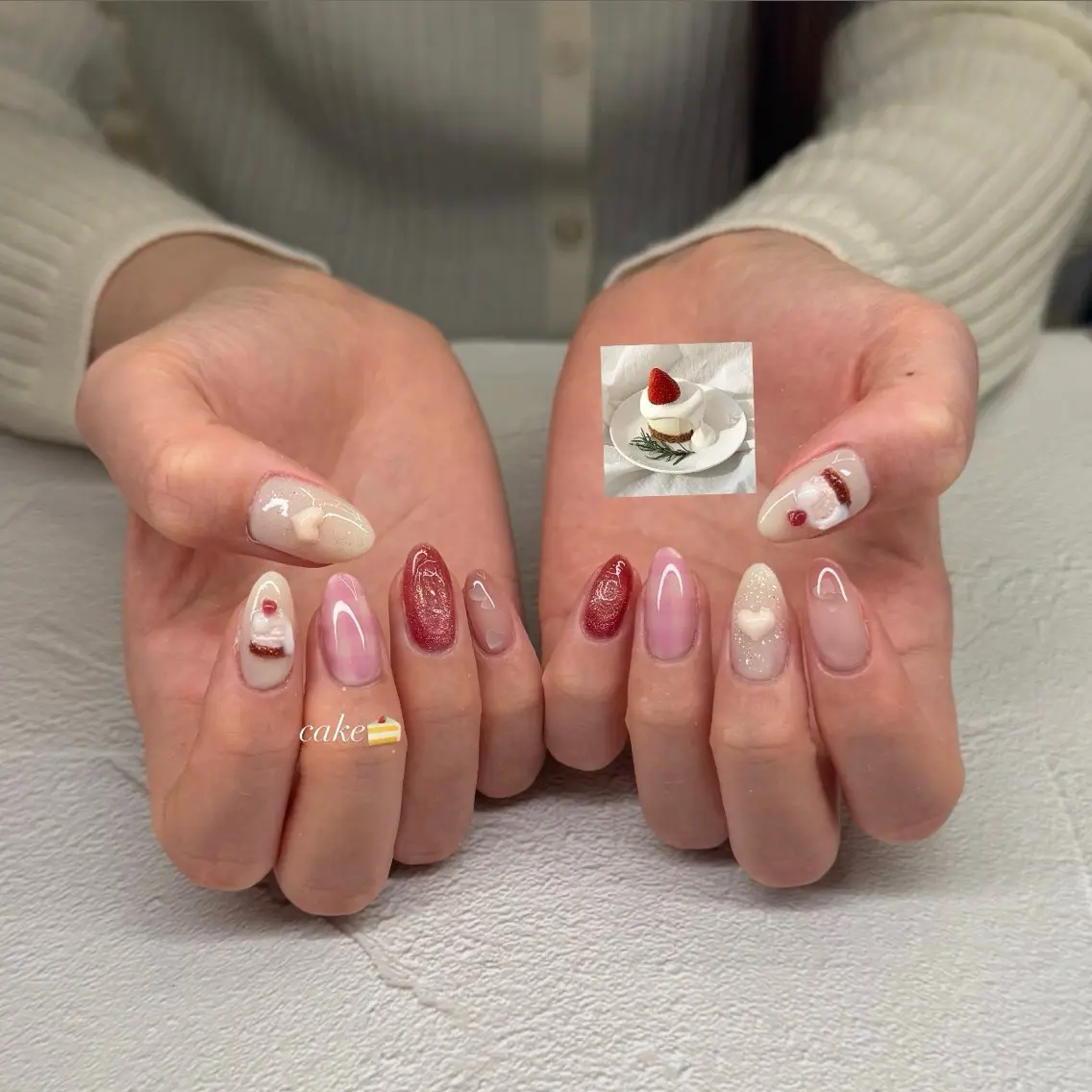 ハンド10本アート（持ち込み可）オフ込み🫧の写真