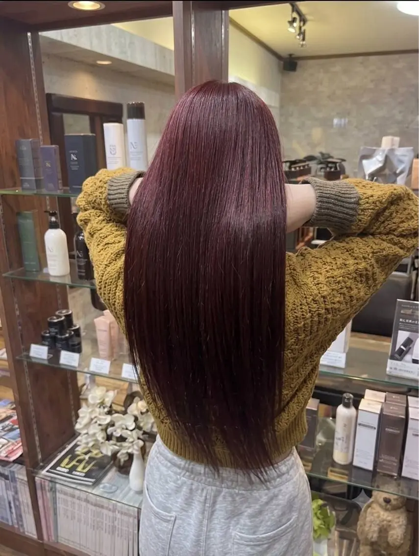 ロング カラー ヘアカラー トリートメント モデル募集🙌🏻 harutoのヘアスタイル