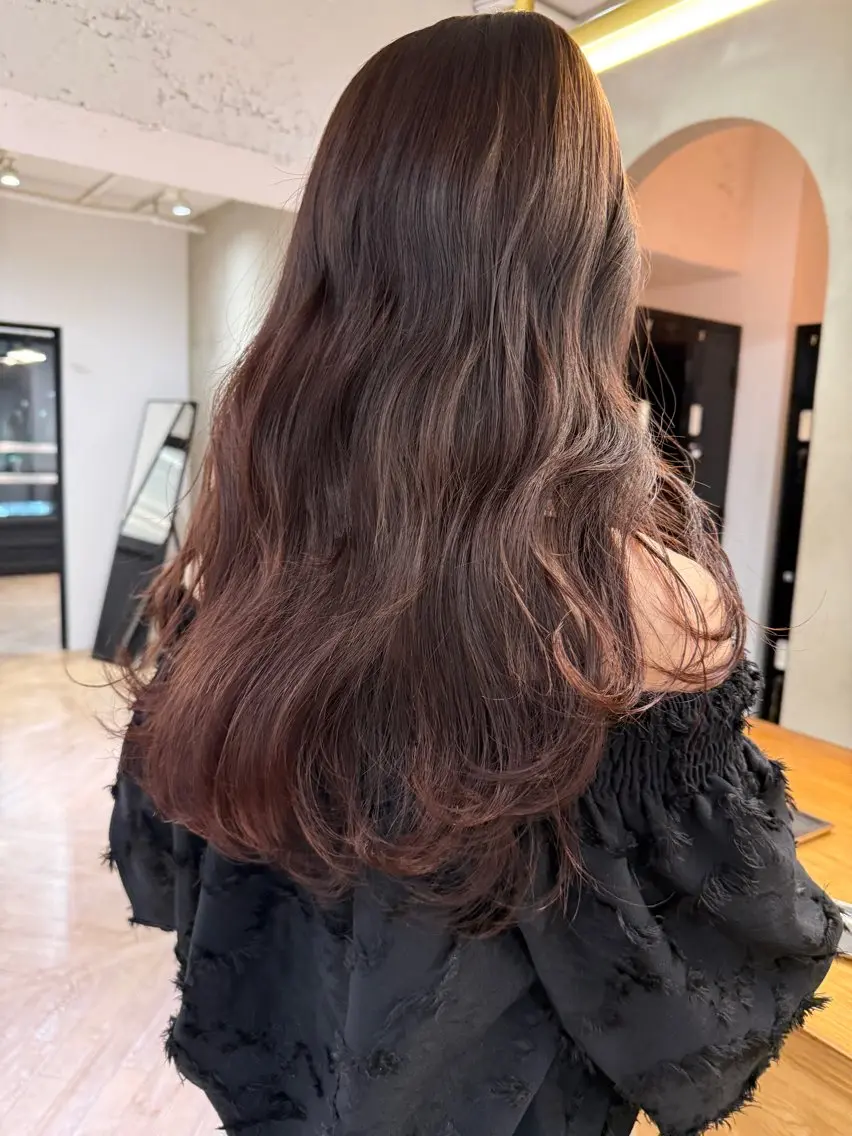 ロング 透明感カラー 🎀エリコ🌈のヘアスタイル