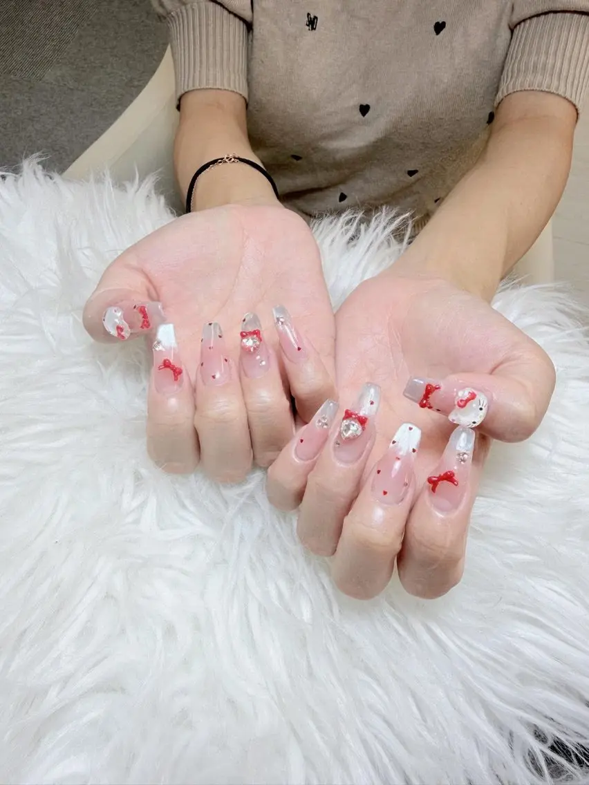 ネイル ANH ゴテゴテネイルのネイルデザイン
