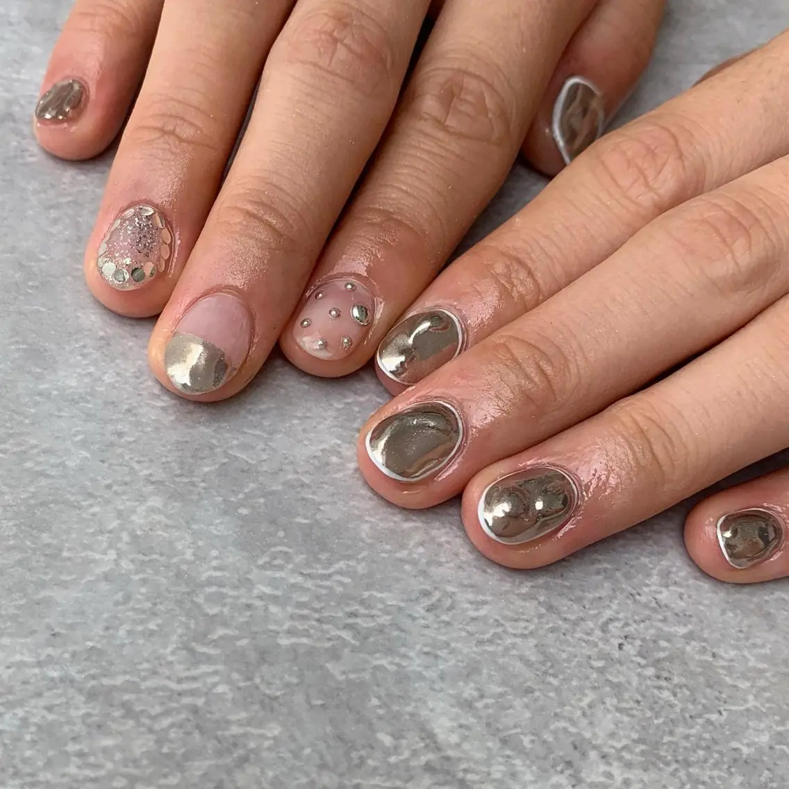 ネイル ハンドネイル ハンドケア lylynail YUUKAのネイルデザイン