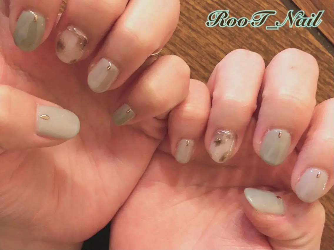 メンズ ネイル ハンドネイル RooT Nailのネイルデザイン