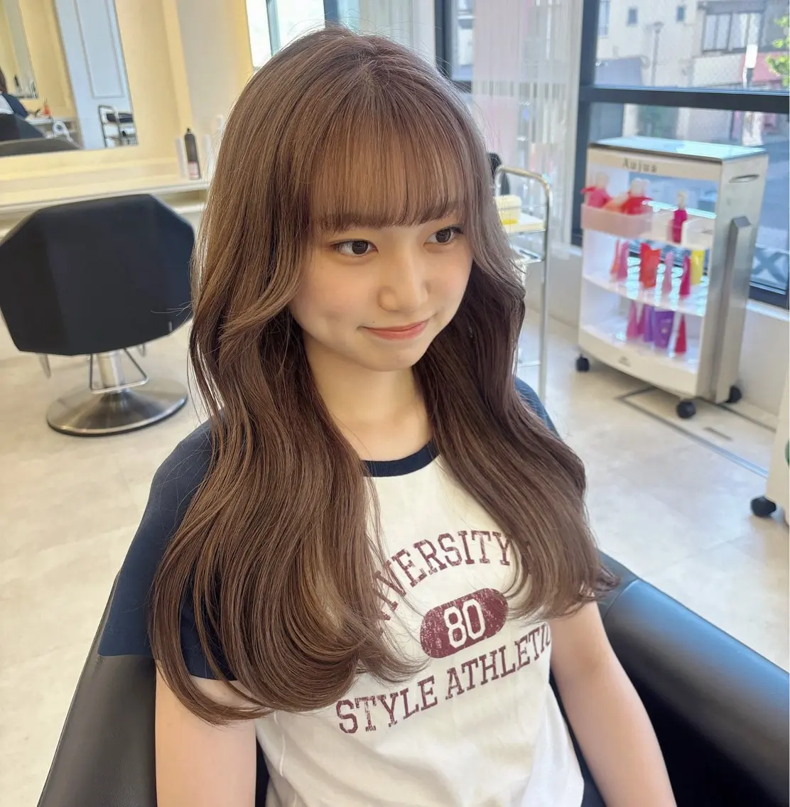 U-24👱🏻‍♀️💖【メンテナスカット】＋【トレンド顔周りカット】✂️✨️【スタイリング¥0】の写真