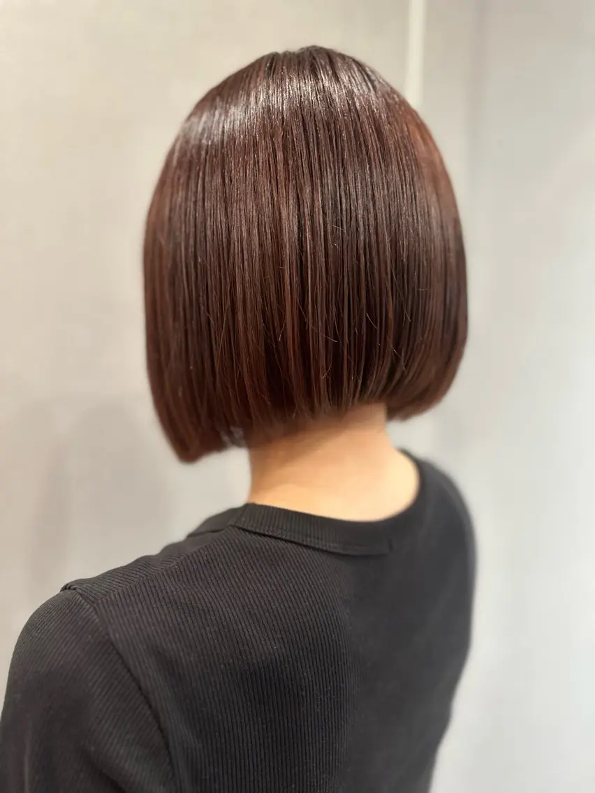 ショート カット ヘアカラー トリートメント K Harukaのヘアスタイル