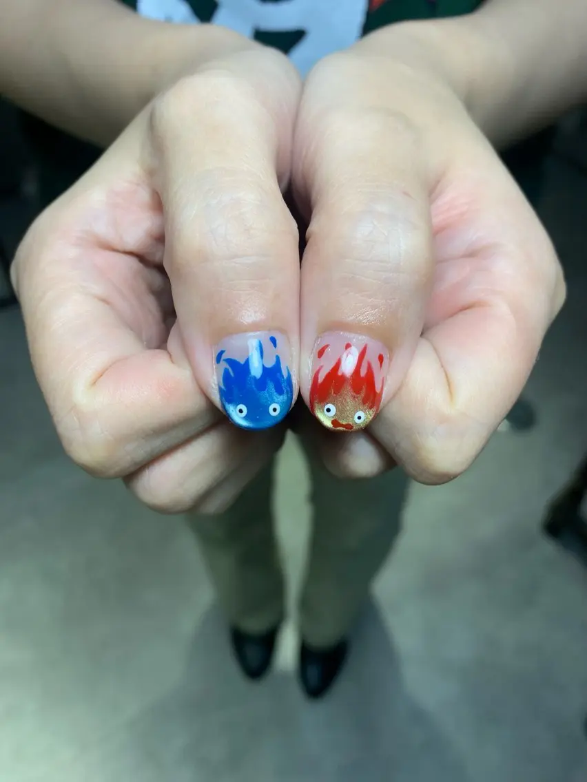 ネイル ハンドネイル フットネイル nano/きもかわ nail🐬🫧のネイルデザイン