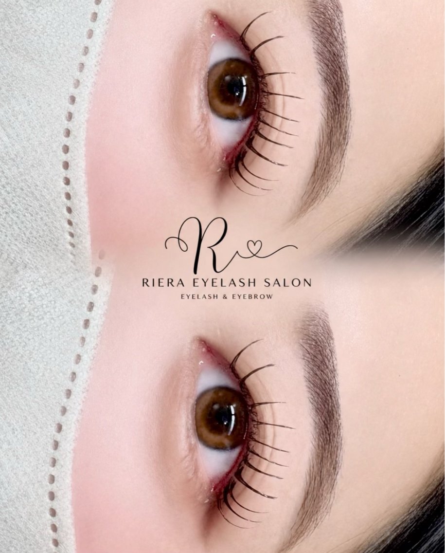 マツエク・マツパ フラットラッシュ マツエク eye/RIERA 🩵HIYORIのマツエク・マツパデザイン