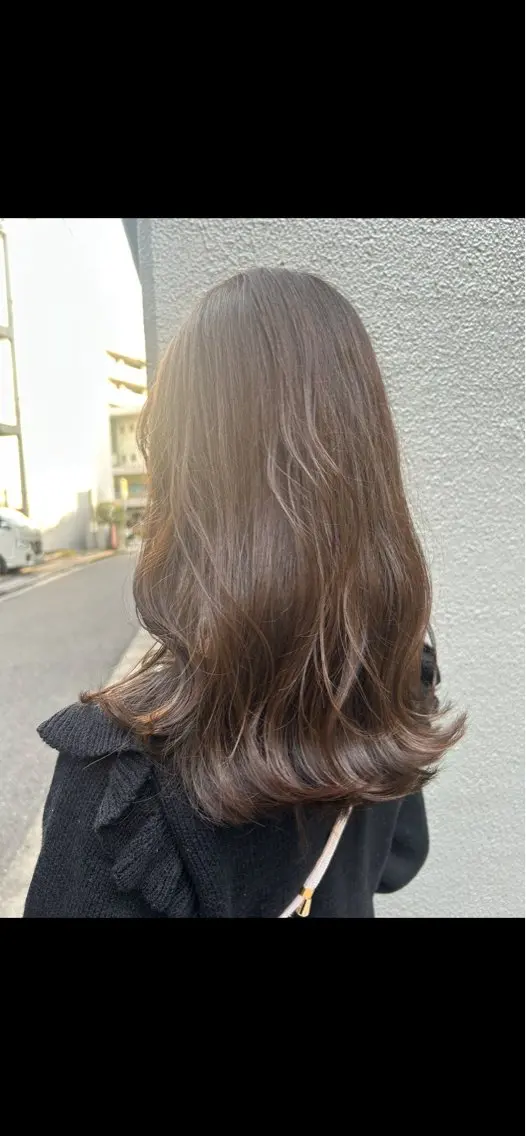 セミロング ナチュラル🪴抜け感 🫧sonokoのヘアスタイル