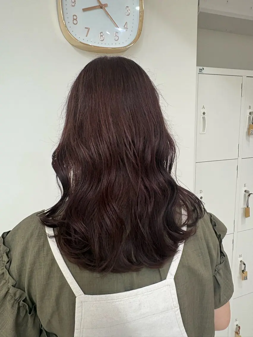 セミロング カット ヘアカラー カットカラー募集中/ MARI  /大宮のヘアスタイル