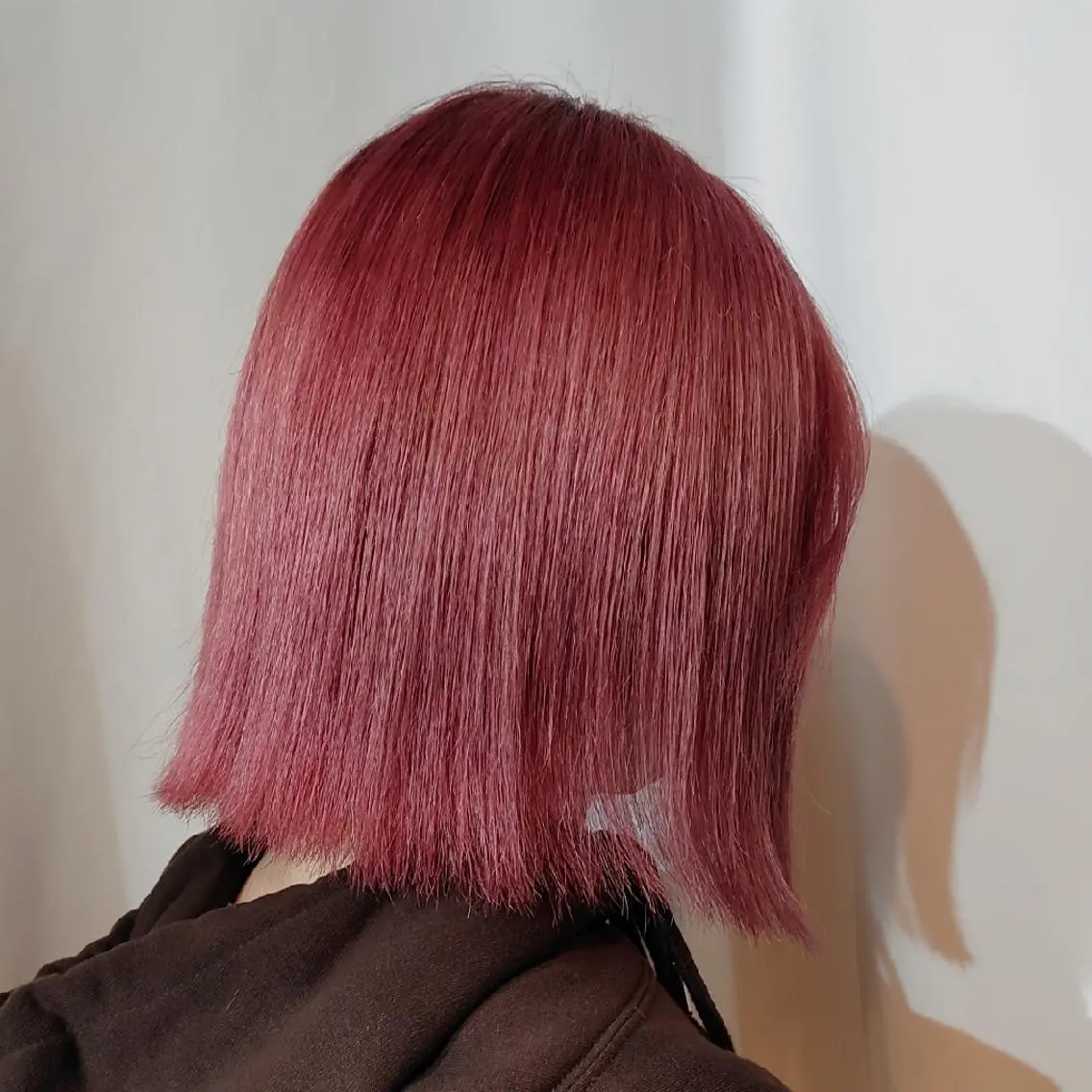 ミディアム カラー ブリーチ ピンクカラー 🥀熊澤 茉美🥀のヘアスタイル