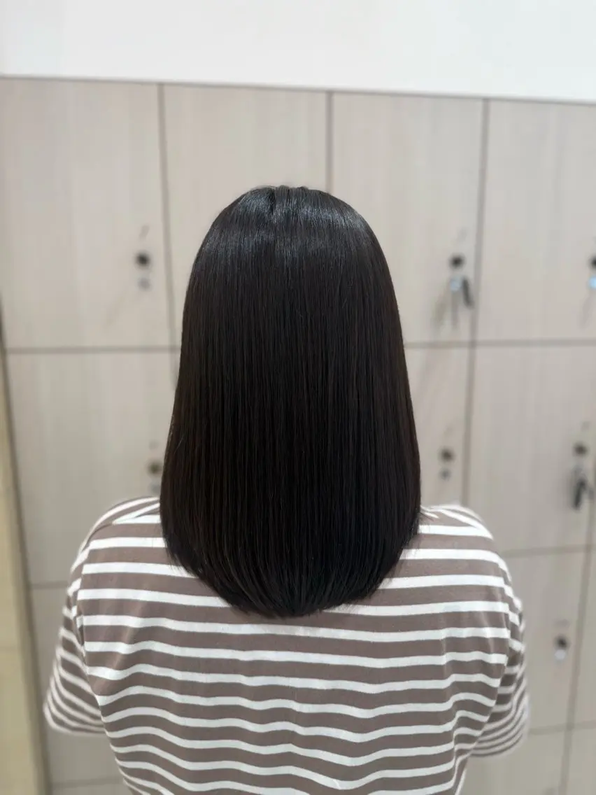 ミディアム カラー カット ヘアカラー トリートメント ボブ・ショート 🌻Yurinaのヘアスタイル