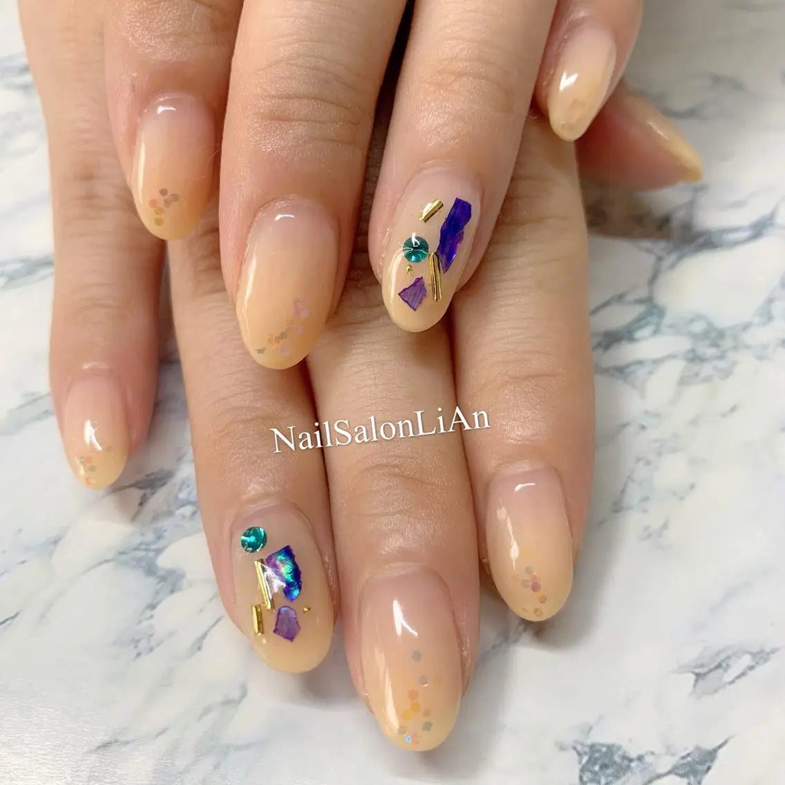 ネイル ハンドネイル NailSalon LiAnのネイルデザイン