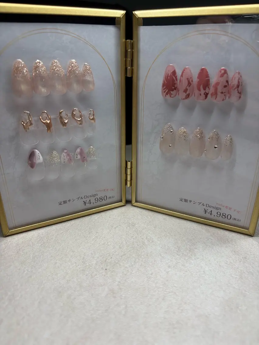 大人可愛い定額サンプル5種類💅✨【オフなし】の写真
