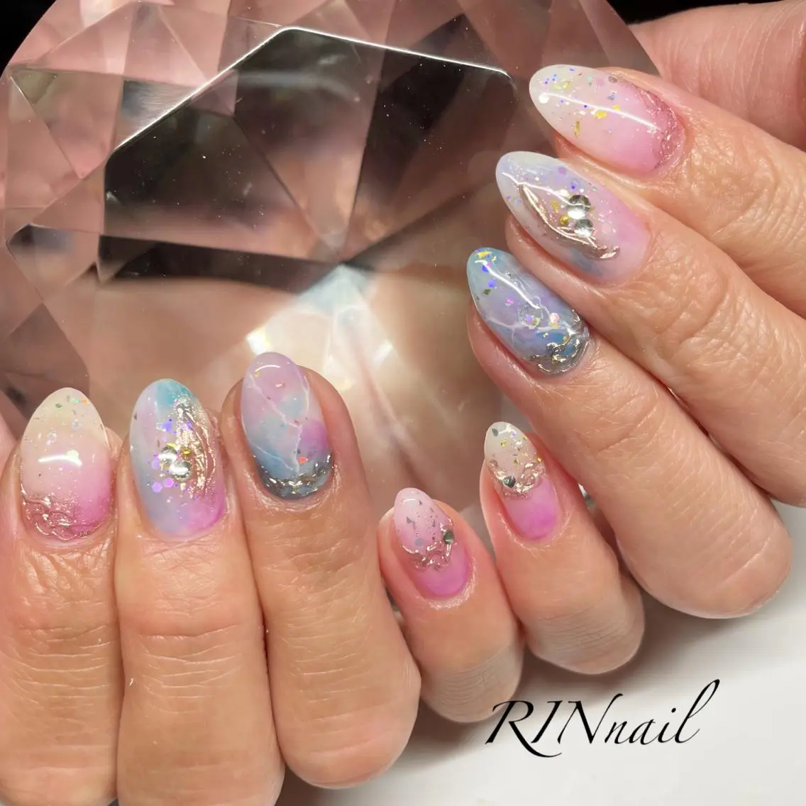 ネイル ハンドネイル ハンドケア RIN HOMEnailのネイルデザイン