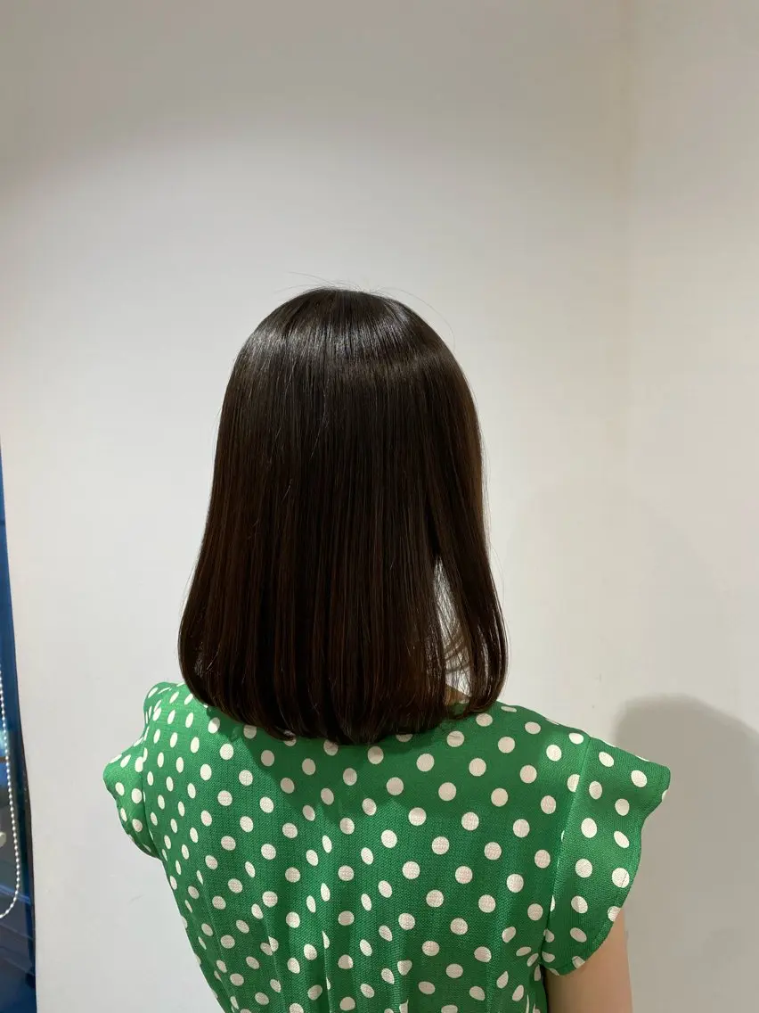 ミディアム カットモデル 🦋‪熊田 史織のヘアスタイル