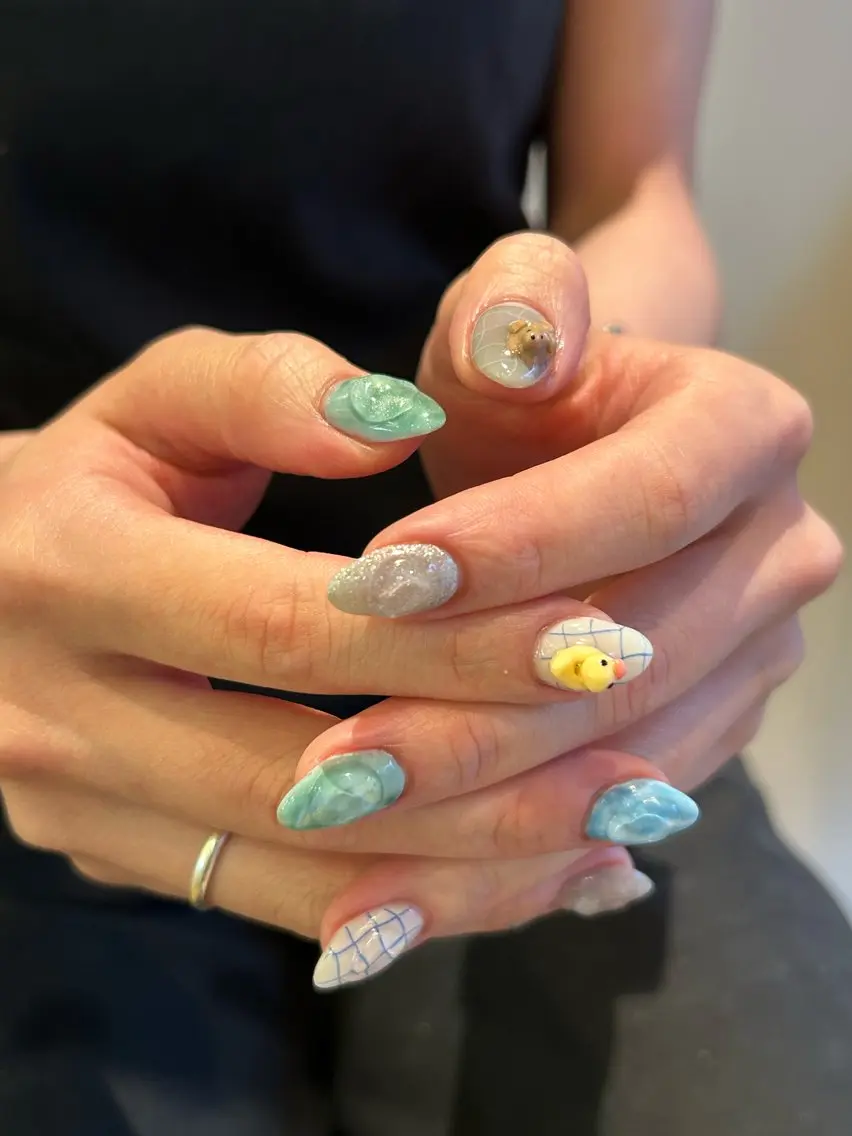 ネイル ハンドネイル Jouir KURUMIのネイルデザイン