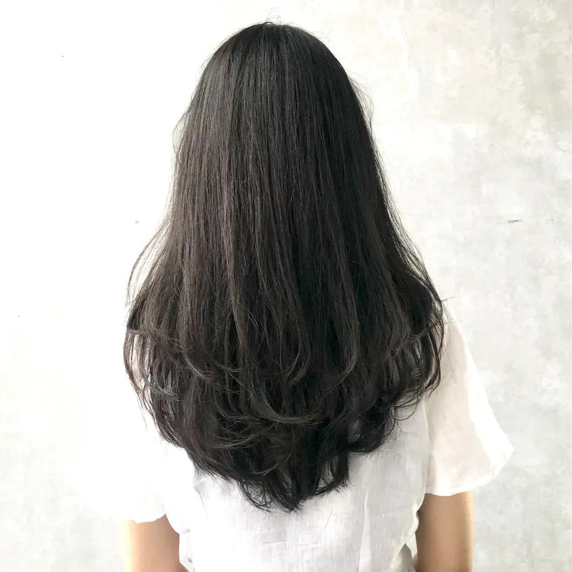 ロング ヨシンモリ ムルギョル巻き 韓国風ヘア レイヤーカット シースルーバング K-POP好き美容師 🇰🇷Kai.Yのヘアスタイル