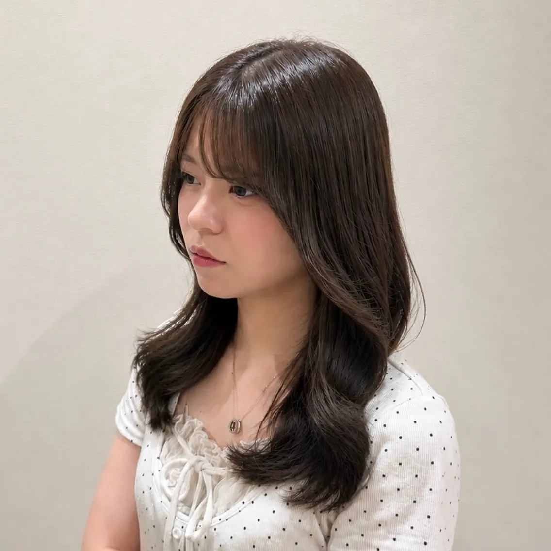 ロング カラー YURA𝜗𝜚˚⋆ /韓国idolヘアのヘアスタイル