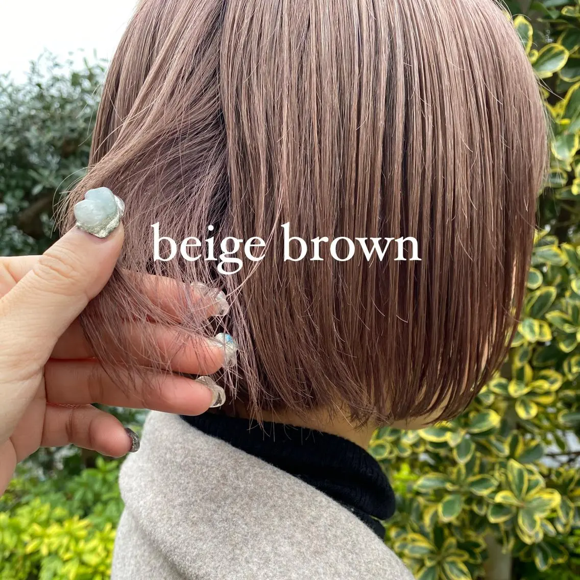 ショート カラー ベージュカラー ブラウンカラー 透明感カラー ヘアカラー トリートメント ヘアセット 絶対カワイイ保証💕 カワノチヒロのヘアスタイル