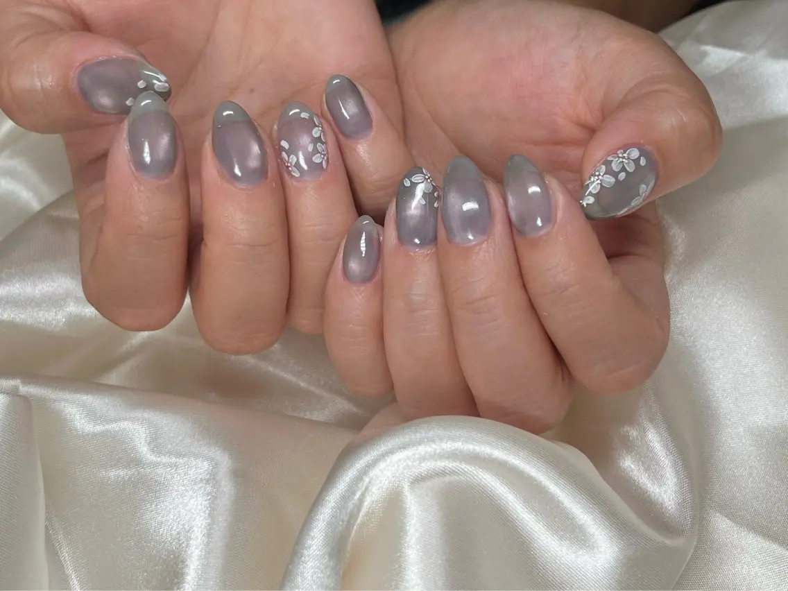 ネイル ハンドネイル なんば7nail YUZUHAのネイルデザイン