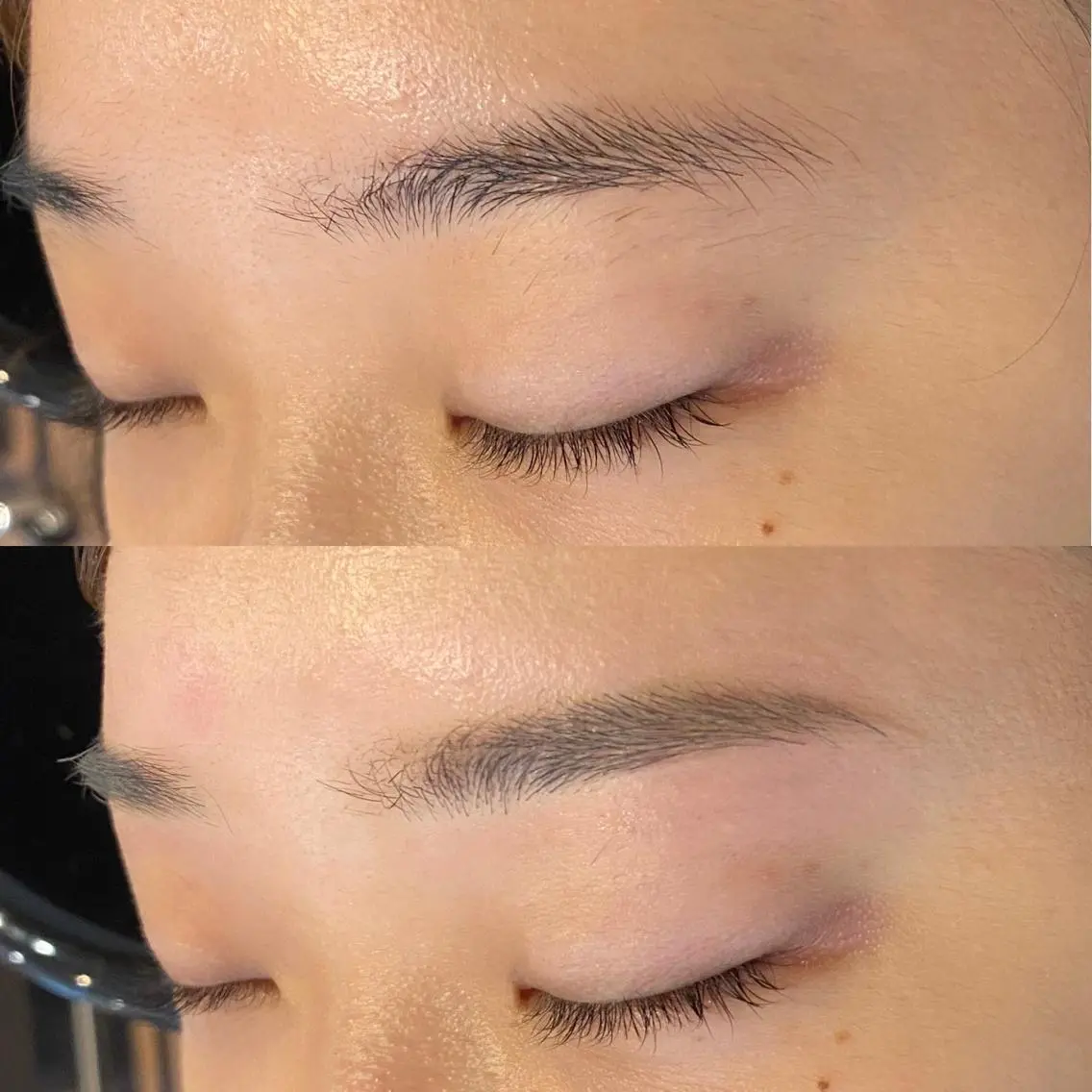 アイブロウ ワックス脱毛 眉カット pep natsumiのヘアスタイル