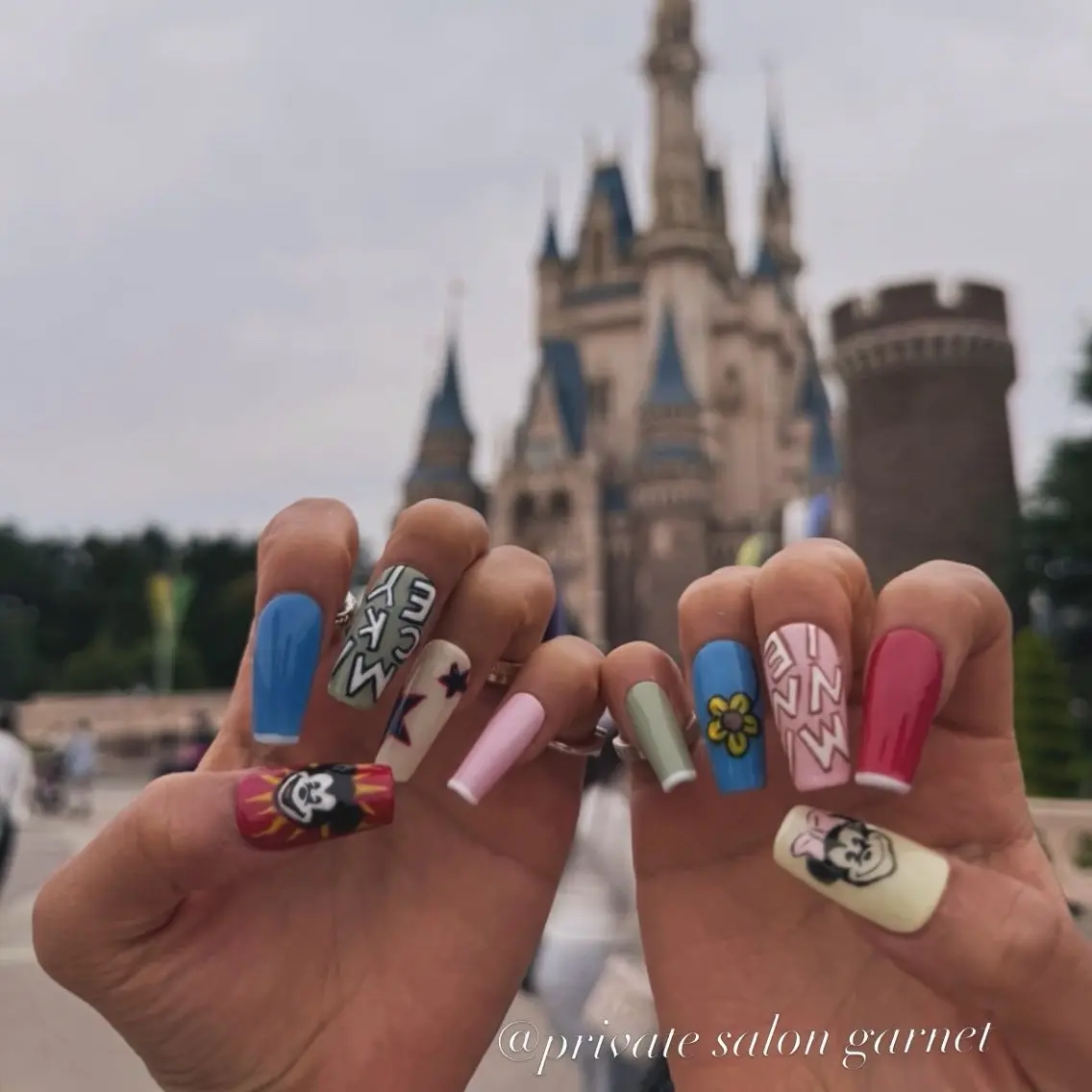 ネイル ネイルチップ ハンドネイル Garnet nailのネイルデザイン