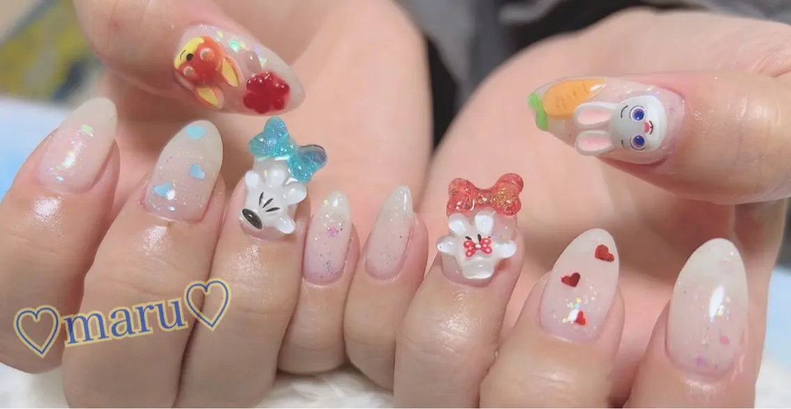 ネイル ハンドネイル フットネイル まるみ♡7/1〜値上 げ致します(>_<)のその他イメージ