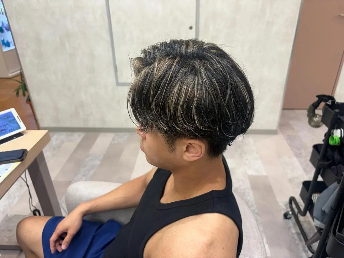 ロング カット ヘアカラー tokute 片岡心🐥のヘアスタイル