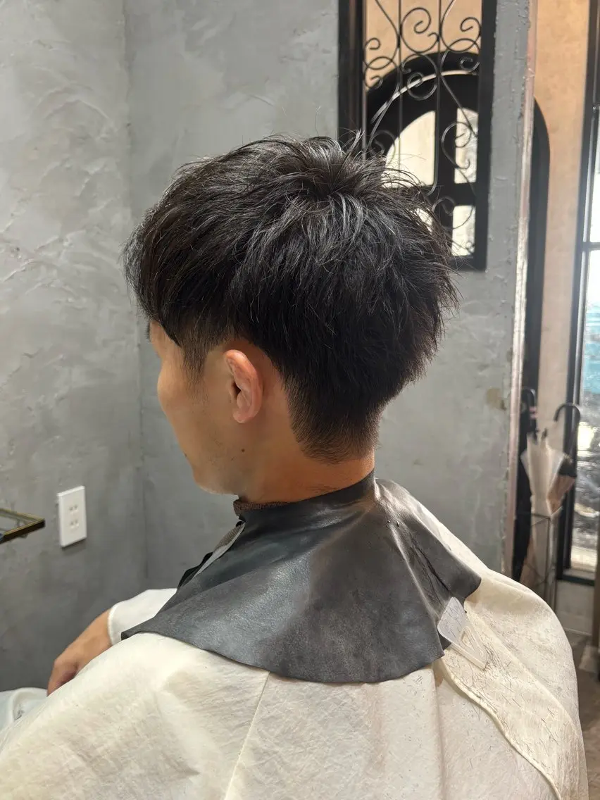 ショート カラー メンズ カット ヘアカラー Yusuke メンズOKのヘアスタイル