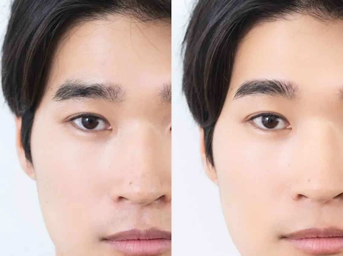 メンズ アイブロウ ワックス脱毛 眉カット その他(アイブロウ) まつ毛/眉毛/WAX 🌱半個室サロン結のマツエク・マツパデザイン