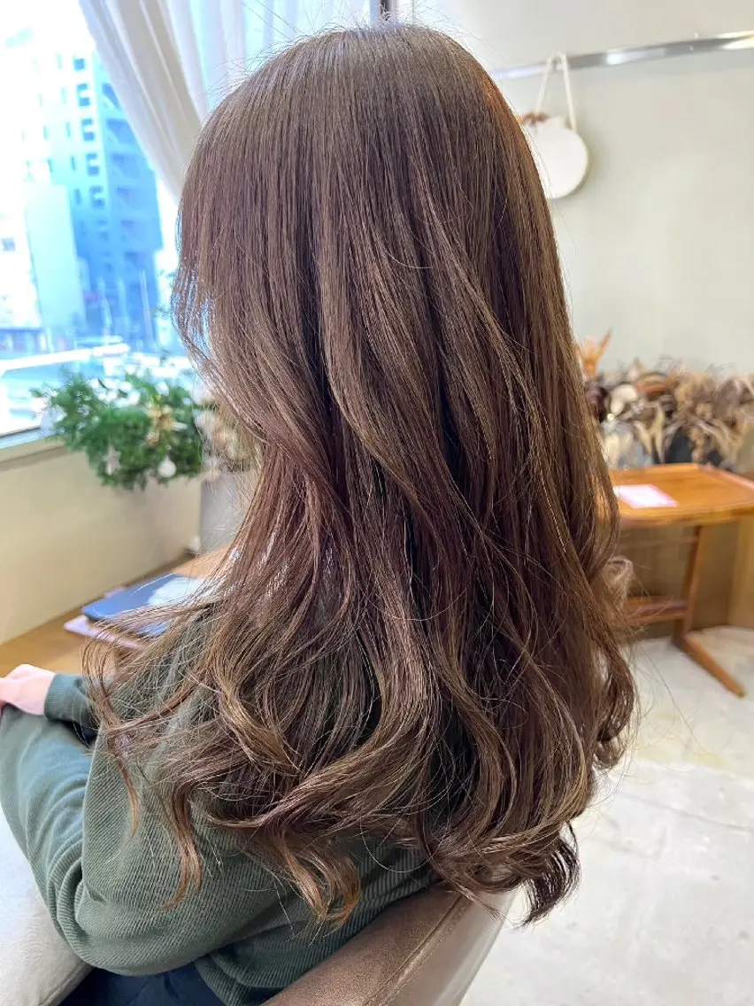 ロング カラー 🌸花屋併設🌸石垣 友基のヘアスタイル