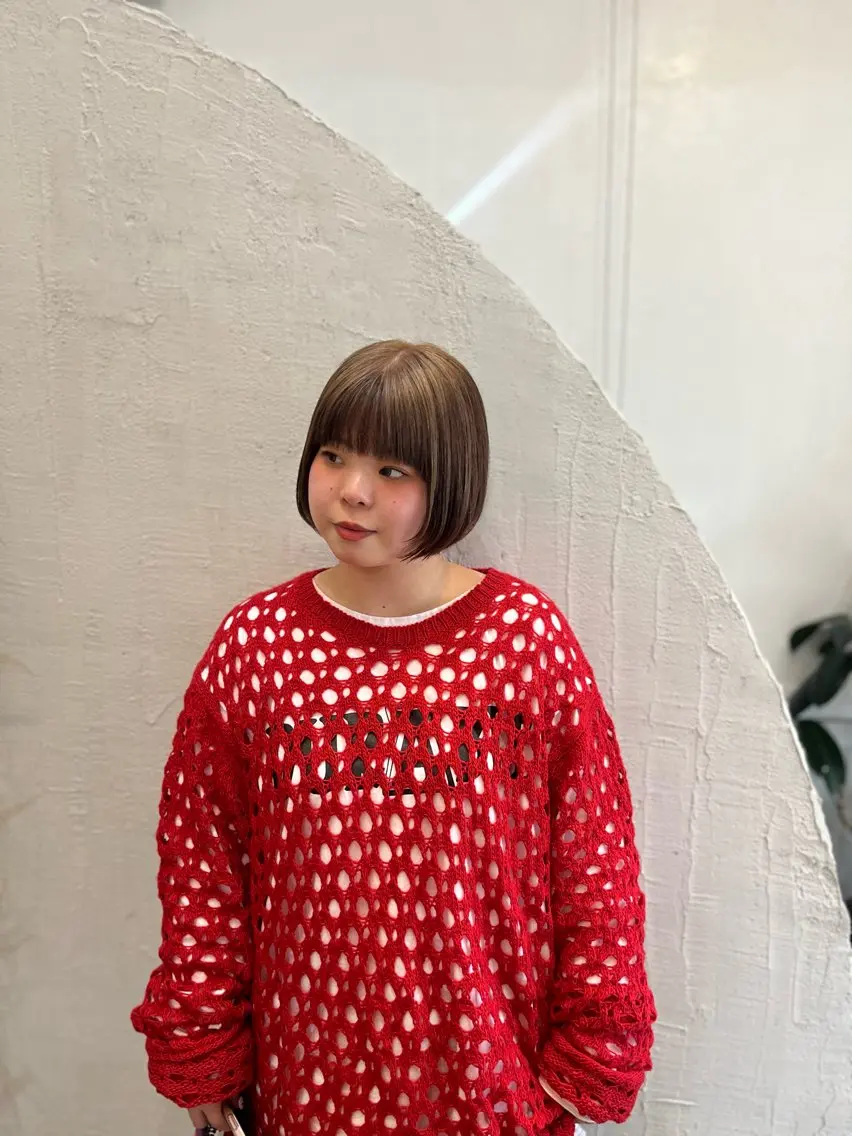 ショート カット ヘアカラー トリートメント 金沢市/美容師/ 岡島由希美のマツエク・マツパデザイン