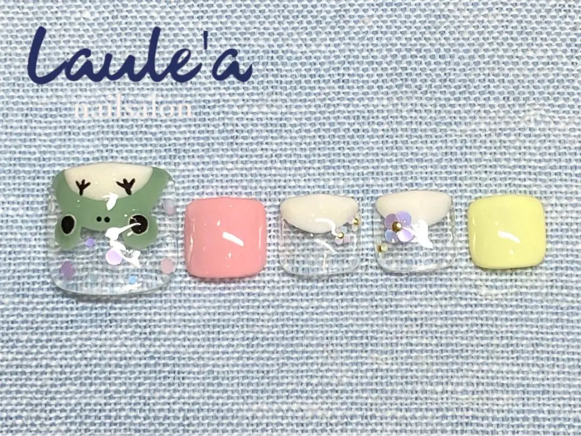 ネイル フットネイル Laule’a 昭島店のネイルデザイン
