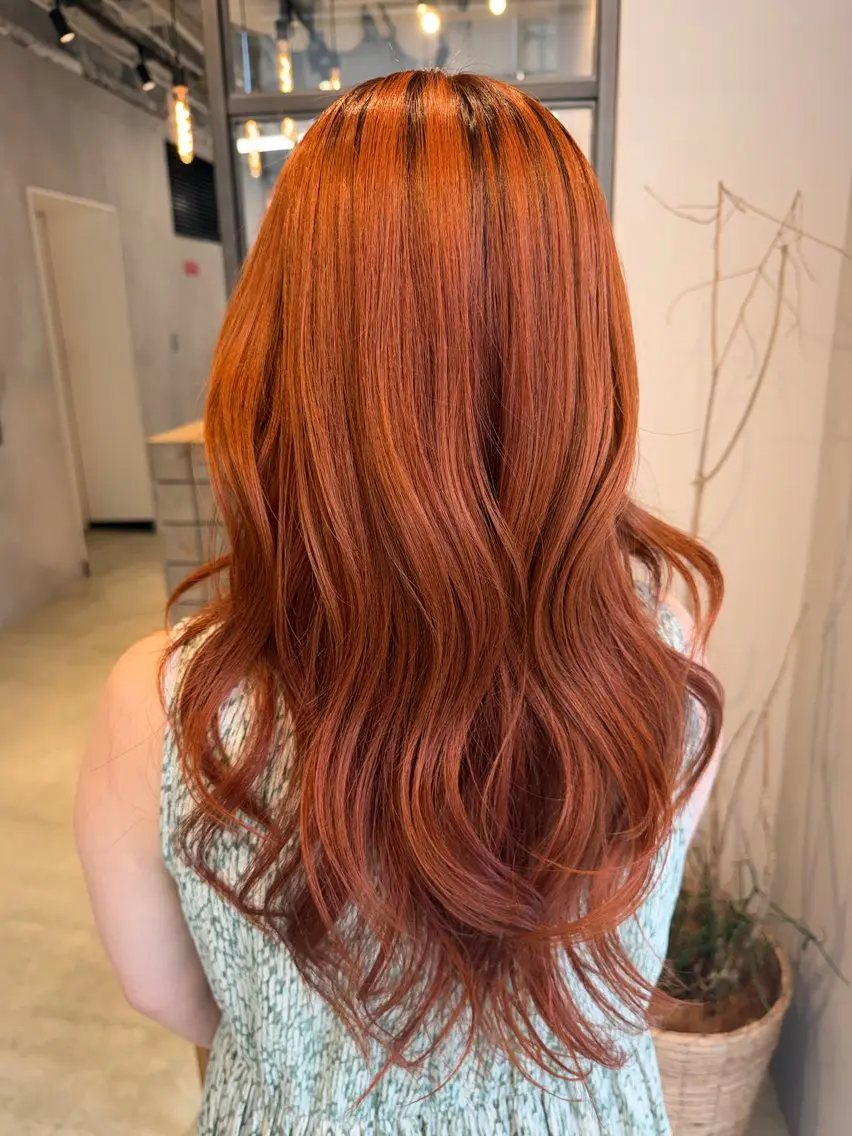 カラー カット ヘアカラー 透明感カラー✨艶髪 制作🌱山根あゆみのヘアスタイル