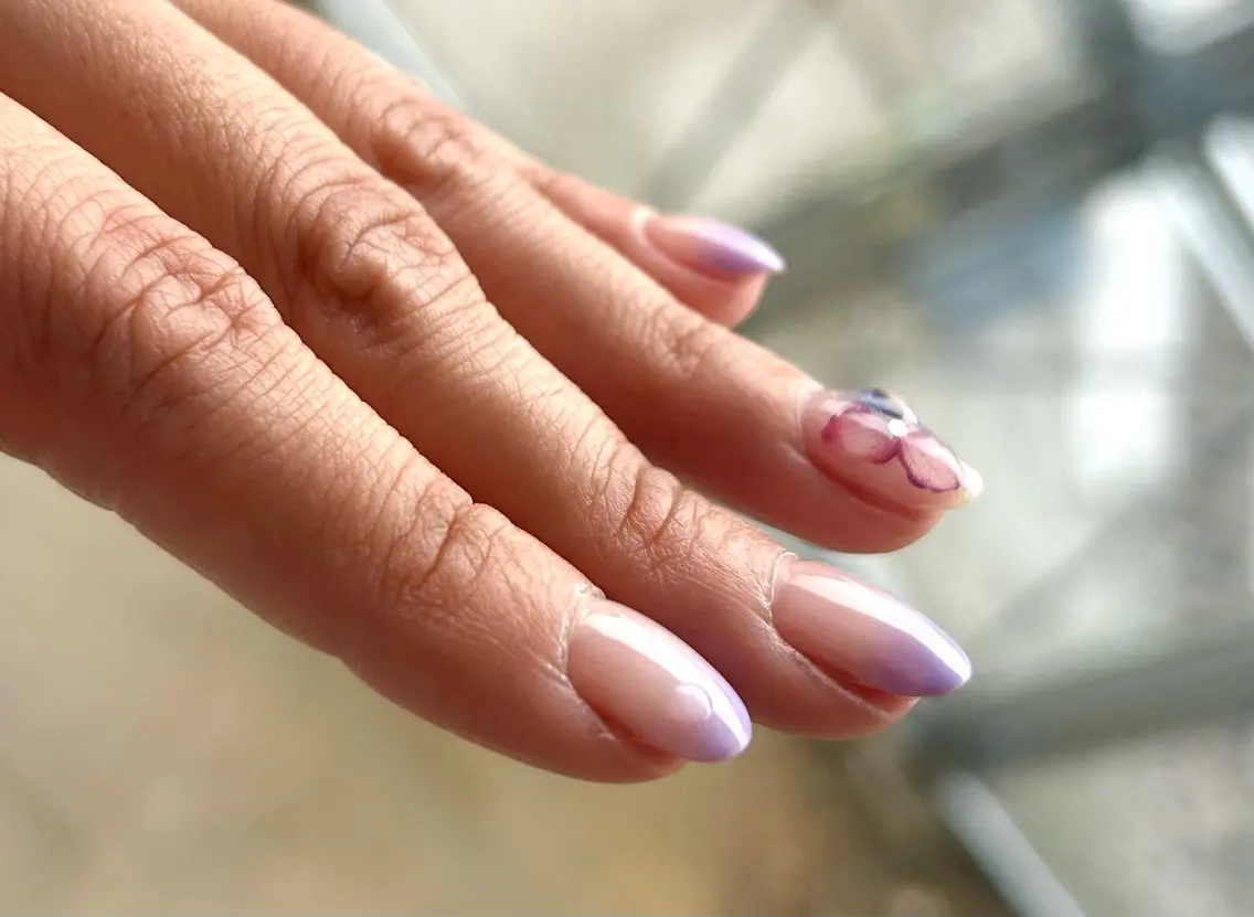 ネイル オーロラネイル マグネットネイル パステルネイル ぷっくりネイル 頑張る女性の味方✴︎ M.i　nail ♡のネイルデザイン