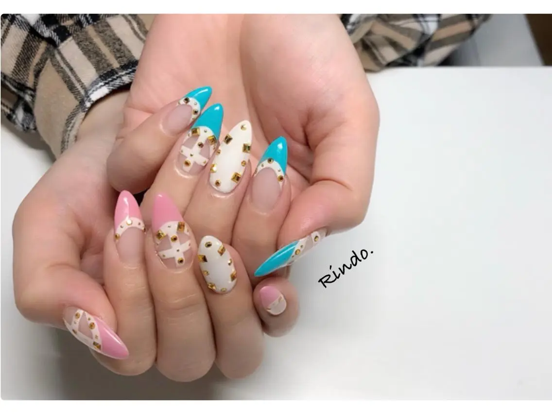 ネイル ハンドネイル Rindo.ネイル ♡耳つぼジュエリーのその他イメージ