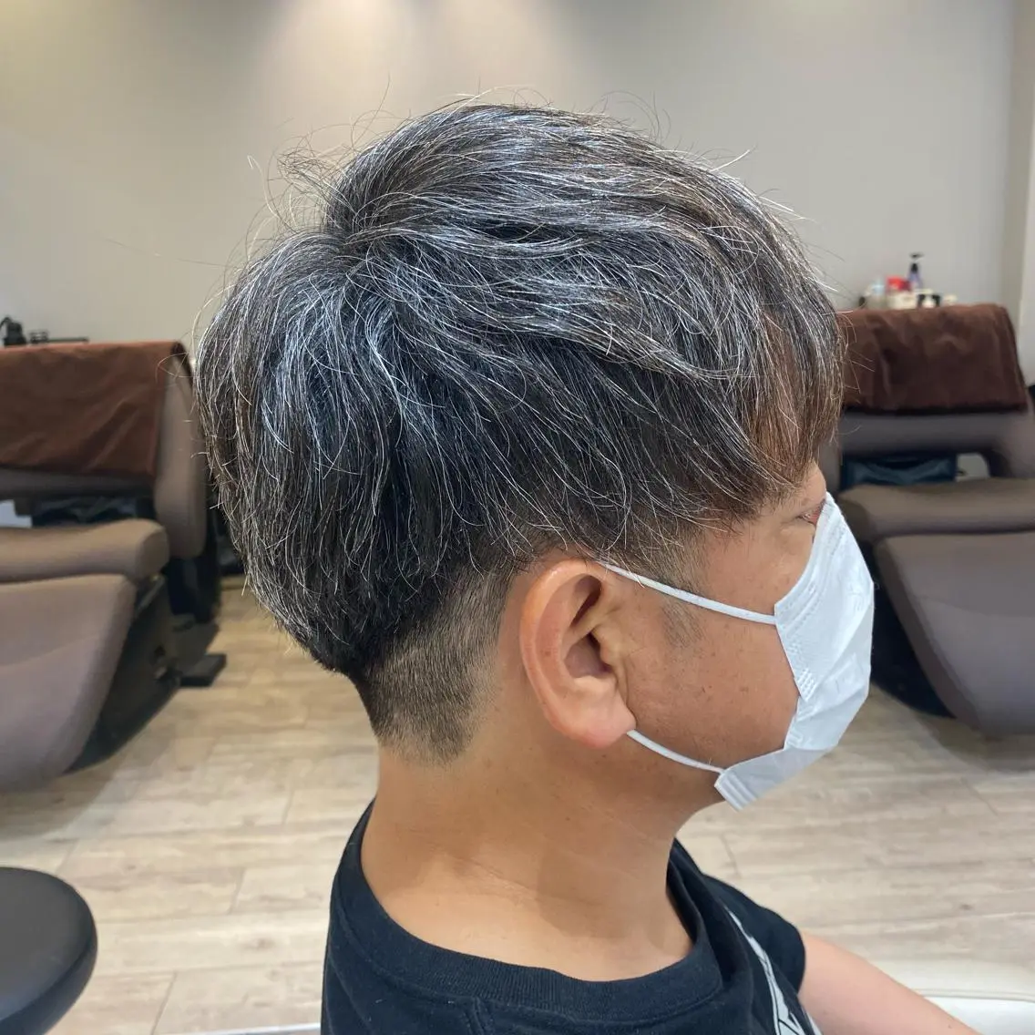メンズ マッシュ メンズサロンGRIT 店長 深山一平のヘアスタイル