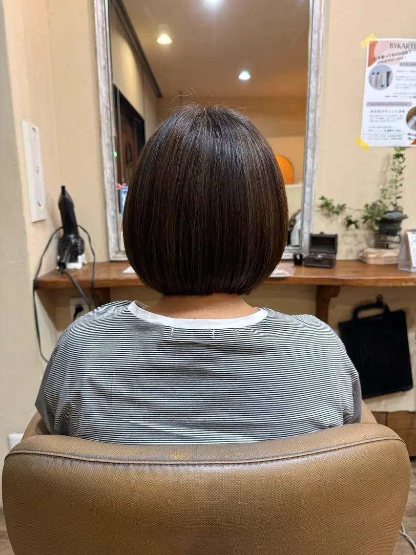 ショート ボブ 🕊‎pique りん🕊のヘアスタイル