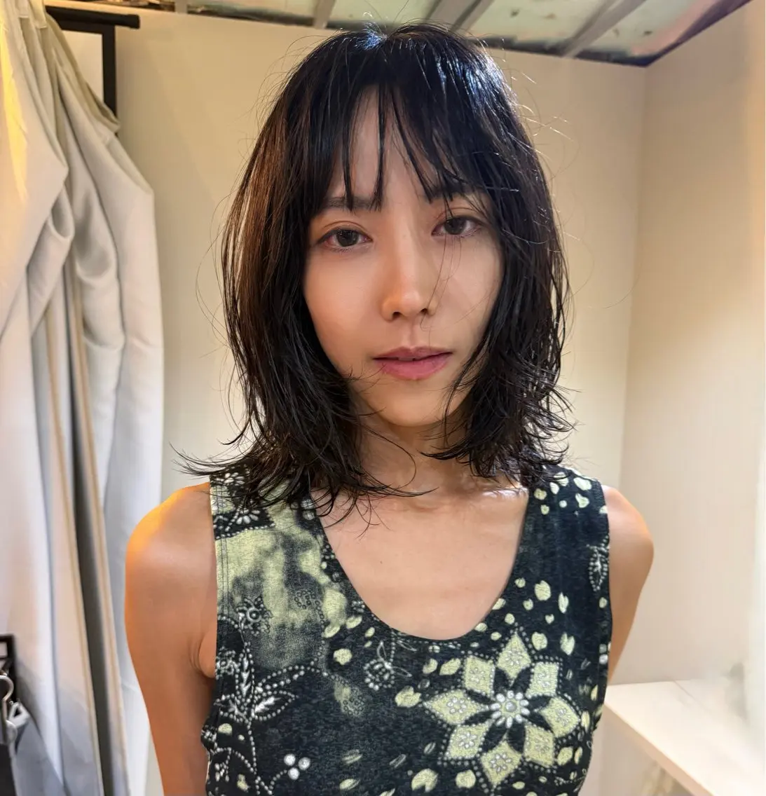 セミロング 髪質改善 レイヤーカット ローレイヤー シャギー 林 コウセイ【三軒茶屋】のヘアスタイル