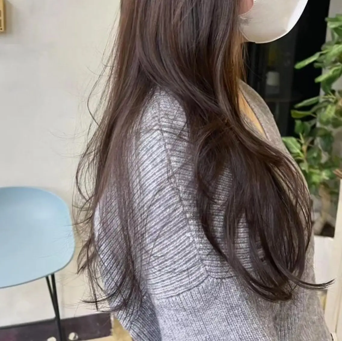 ロング 韓国レイヤー suzuのヘアスタイル