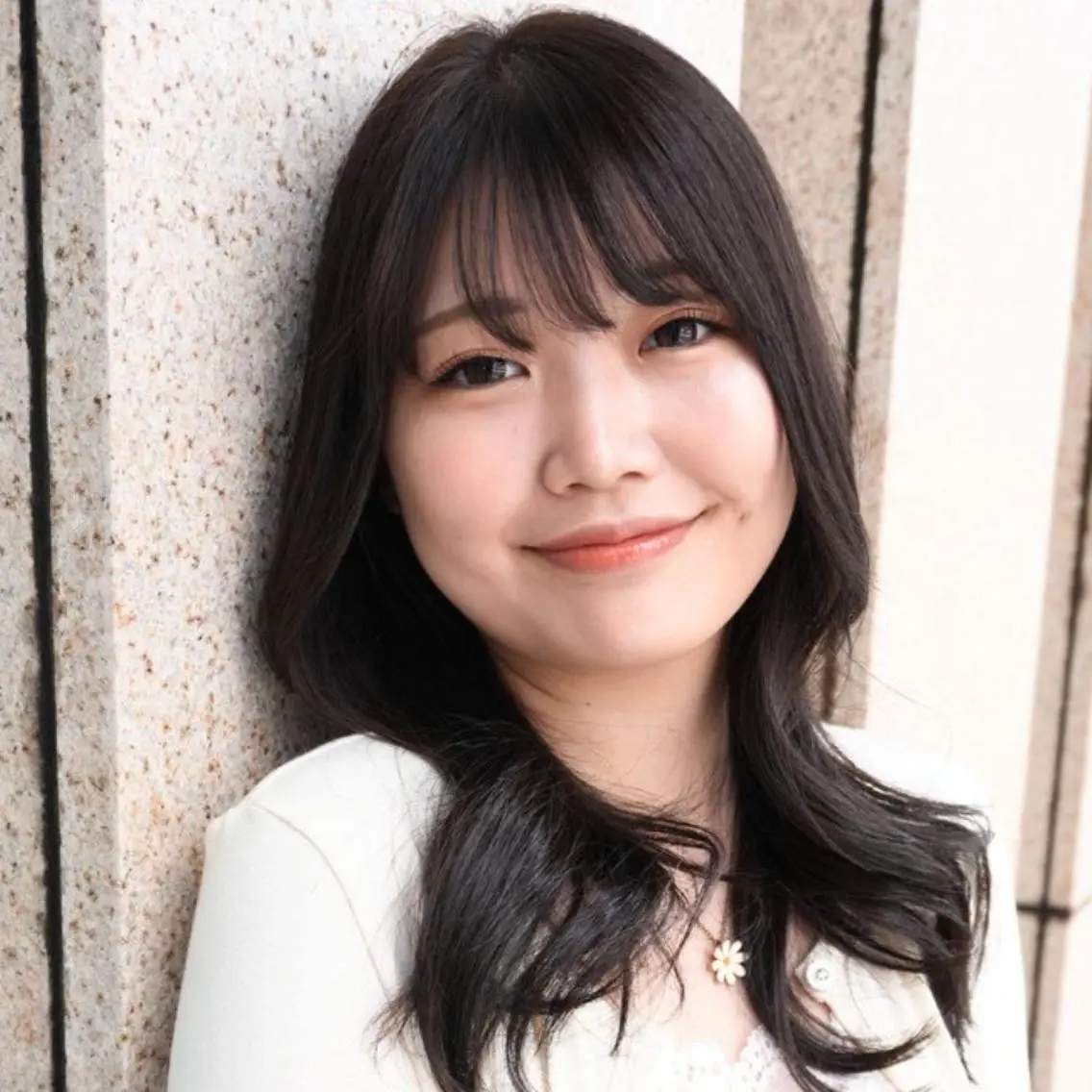 セミロング カラー 黒髪 小顔カット ❇️安達 優心❇️ レイヤー/艶髪特化のヘアスタイル