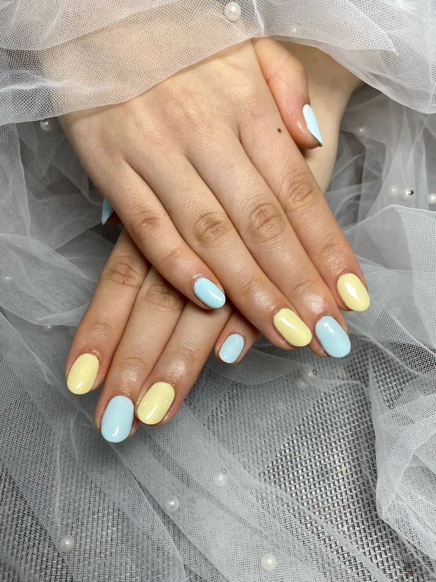 ネイル ワンカラーネイル 🦋✨ MARIKO✨🦋のネイルデザイン