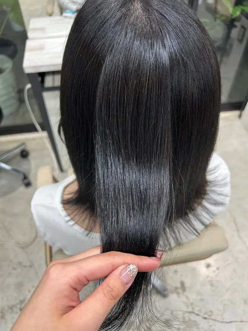 カラー トリートメント ayana /透明感カラー🤍のヘアスタイル