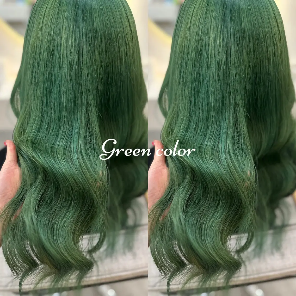 ロング ヘアカラー トリートメント lovis🧸ゆうあ 🧸/透明感カラーのヘアスタイル