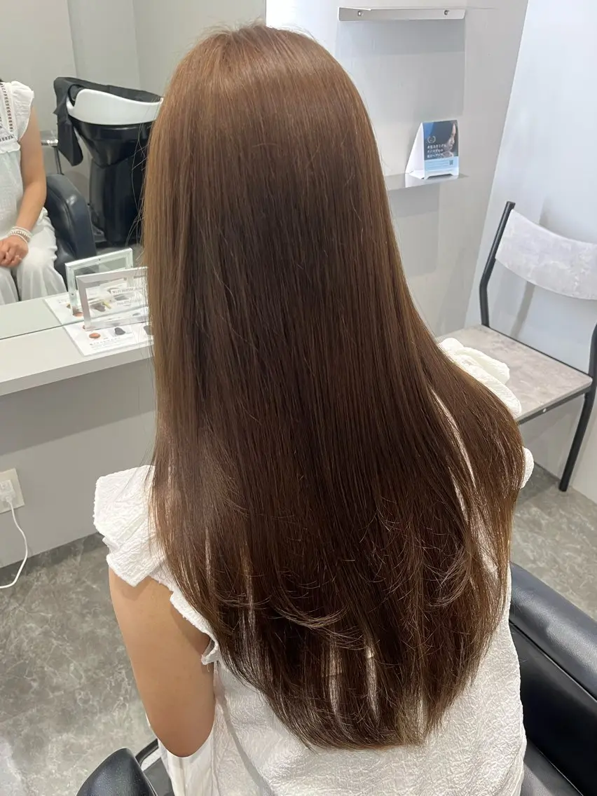 ロング 𝒜𝑜𝒾𝓀𝑜 /縮毛矯正のヘアスタイル